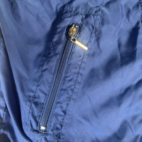 Vtg 1980s CA Sport Blue Polyester Ski‎ Jacket Cotton Lined Russian Made XL - Picture 5 of 12